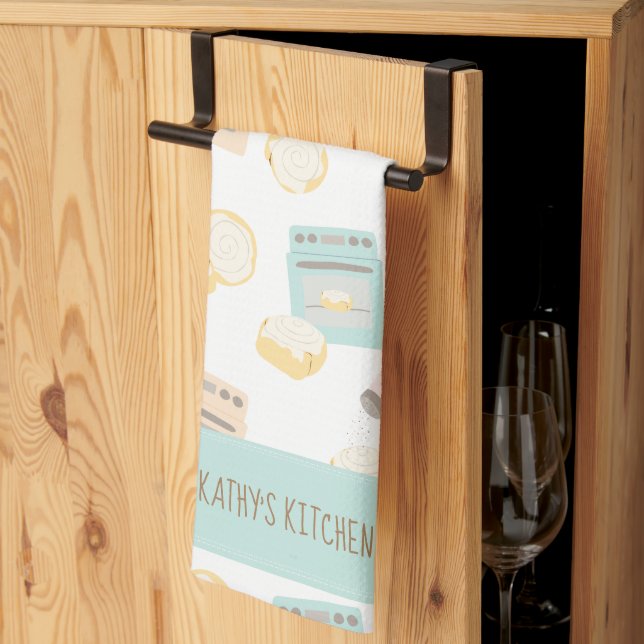 Serviettes de cuisine des fours (Pliage en tiers)