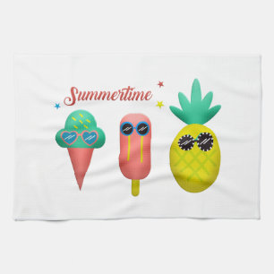 Serviettes de cuisine d'été