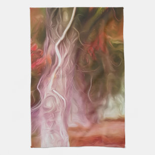 Serviettes de cuisine Dream Light Red Tree