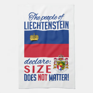 Serviettes de cuisine du Liechtenstein