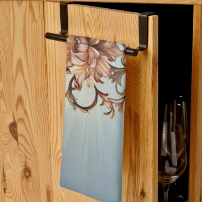 Serviettes de cuisine Élégance Rose Baroque (Brighten Mom’s kitchen with this charming towel—perfect for a thoughtful Mother’s Day gift.
)