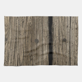 Serviettes de cuisine en bois rustiques antiques