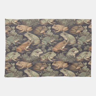 Serviettes de cuisine grenouille