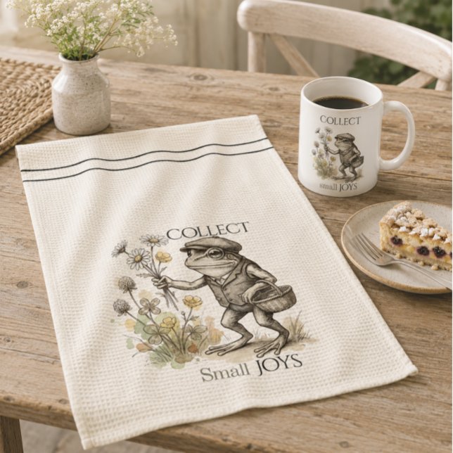 Serviettes de cuisine grenouille fantaisiste pour  (Créateur téléchargé)