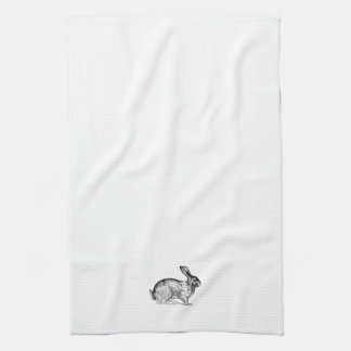 Serviettes de cuisine lapin vintage