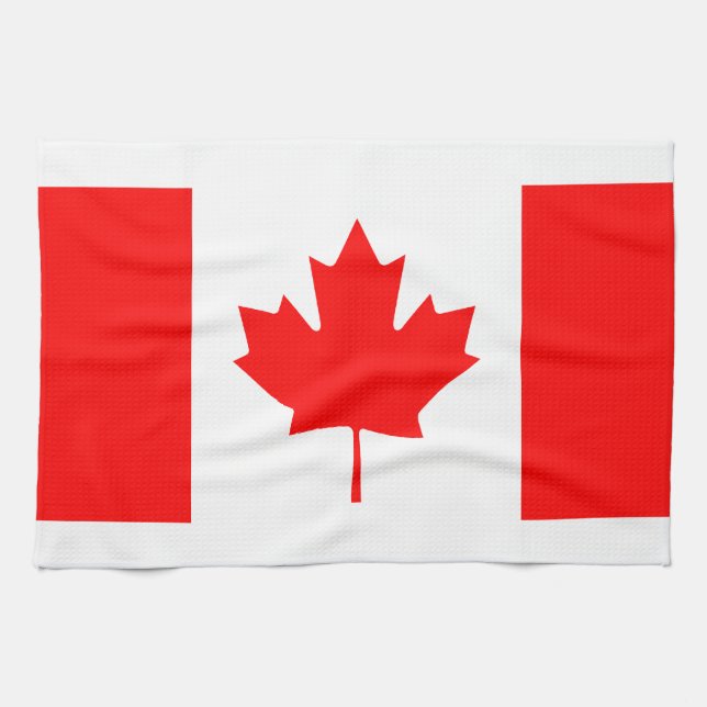 Serviettes de cuisine MoJo canadiennes américaines (Horizontal)