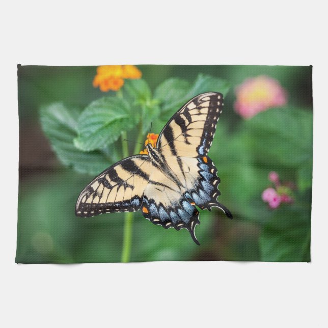 Serviettes de cuisine papillon (Horizontal)