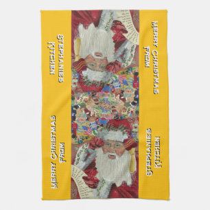 Serviettes de cuisine Père Noël Classic sur mesure