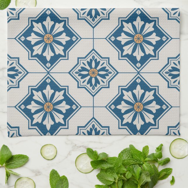 Serviettes de cuisine portugaise, serviettes pour  (Plié)