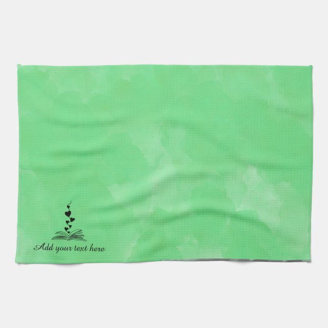 Serviettes de cuisine pour amateurs de livres (Horizontal)