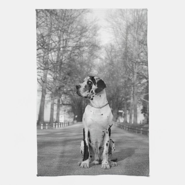 Serviettes de cuisine pour Dogue Allemand (Vertical)