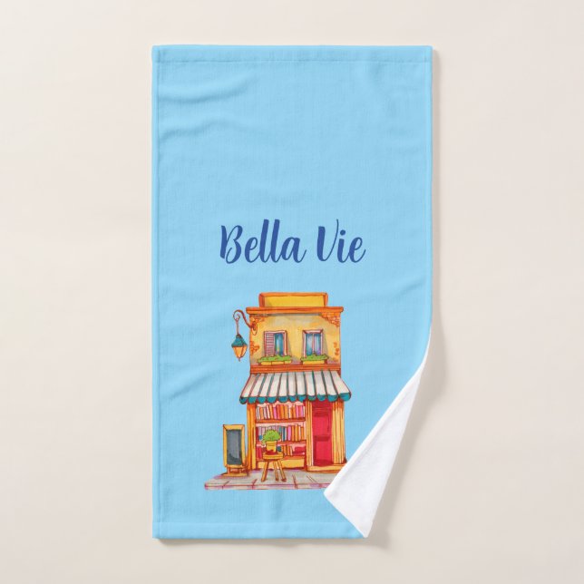 serviettes de cuisine pour librairie décorative (Serviette à main)