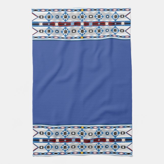 Serviettes de cuisine sioux amérindiennes (Vertical)