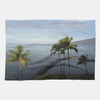 Serviettes de cuisine tropicales hawaïennes de