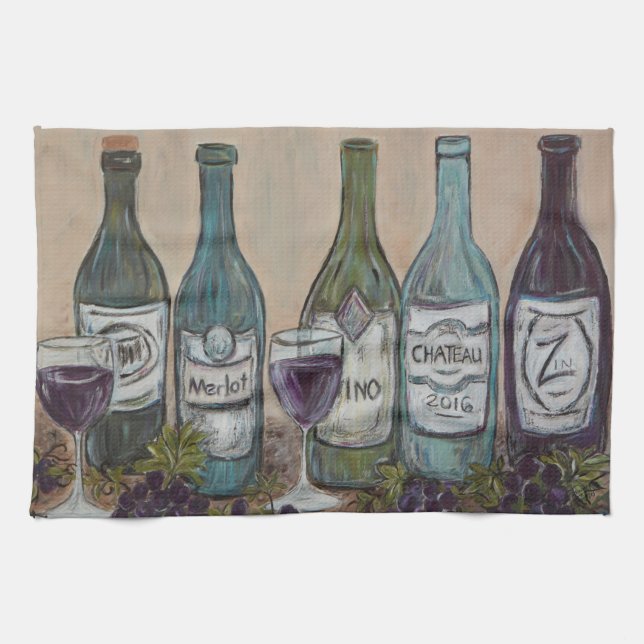 Serviettes de cuisine Vino (Horizontal)