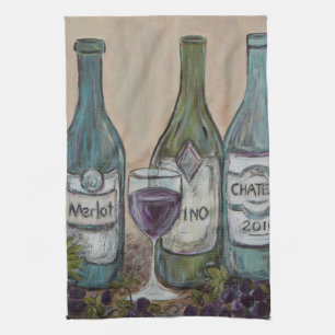 Serviettes de cuisine Vino