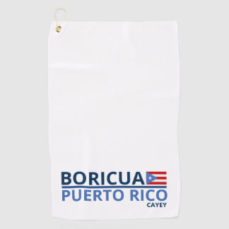 Serviettes de golf des villes de Porto Rico