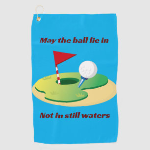Serviettes de golf personnalisées : Le cadeau parf