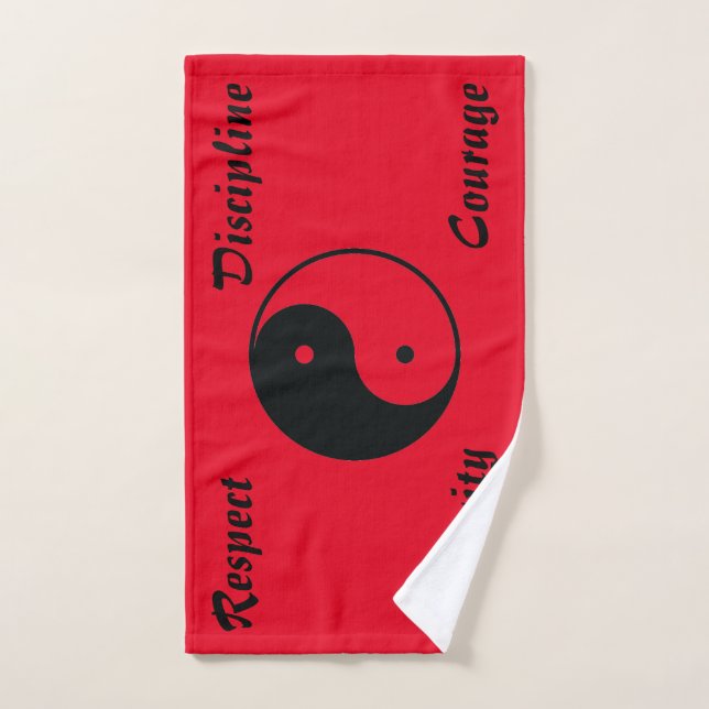 Serviettes de gymnase de croyance de guerrier (Serviette à main)