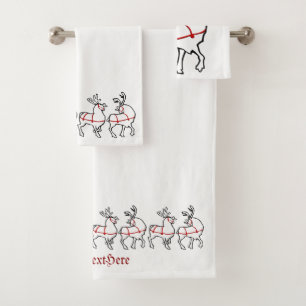 Serviettes de Noël Serviettes de vacances personna