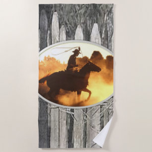 Serviettes de plage Cowboys