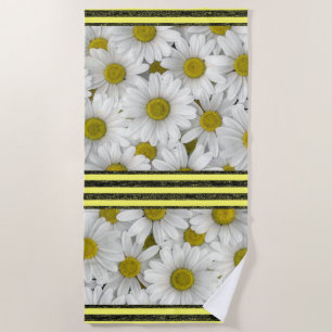 Serviettes de plage Fleurs de soleil