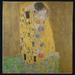 Serviettes De Table Gustav Klimt "Le Baiser"<br><div class="desc">Chef-d'oeuvre de Gustav Klimt : "The Kiss". "The Kiss", créé par le peintre autrichien Gustav Klimt. Il est considéré comme son oeuvre la plus célèbre. Il le peignit entre 1907 et 1908, point culminant de sa "période d'or", lorsqu'il peignit un certain nombre d'oeuvres utilisant la feuille d'or. L'Autriche considère le...</div>