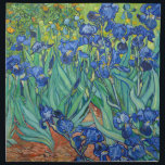 Serviettes De Table Irises de Van Gogh.<br><div class="desc">Visitez mon magasin pour un design plus intéressant et plus de choix de couleurs => zazzle.com/iwheels*</div>