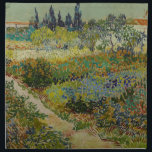 Serviettes De Table Jardin d'Arles - Vincent Van Gogh<br><div class="desc">Jardin d'Arles - Vincent Van Gogh</div>