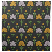 Motif floral vibrant