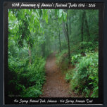 Serviettes De Table National Park Anniversary Hot Springs Mt Trail<br><div class="desc">You are viewing The Lee Hiller Designs Collection of Home and Office Decor, Apparel, Toxiques and Collectibles. The Designs include Lee Hiller Photographie et Mixed Media Digital Art Collection. You can view her her Nature photographiy at at http://HikeOurPlanet.com/ and follow her hiking blog within Hot Springs National Park. Hot Springs...</div>