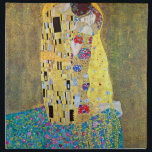 Serviettes De Table The Kiss (original Der Kuss) par Gustav Klimt<br><div class="desc">The Kiss (1907-1908). Artiste : Gustav Klimt (1862-1918). Le Kiss (original Der Kuss) est probablement l'oeuvre la plus célèbre de Gustav Klimt. Il a commencé à y travailler en 1907 et c'est le point culminant de sa soi-disant "période d'or". The Kiss est une vintage peinture d'amour et d'amour de l'époque...</div>