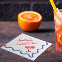 Verre à cocktail personnalisé dessiné à la main ro
