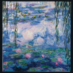 Serviettes De Table Water Lilies by Claude Monet<br><div class="desc">Visitez mon magasin pour un design plus intéressant et plus de choix de couleurs => zazzle.com/iwheels*</div>