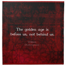 William Shakespeare Citation Inspiration Future