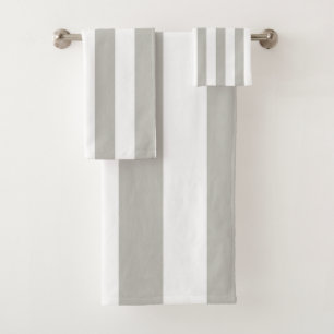 Serviettes de toilette Gris Polkadot