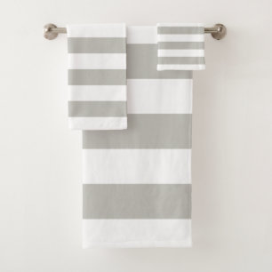 Serviettes de toilette Gris Polkadot