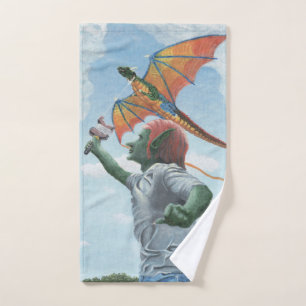 Serviettes d'Imaginaire Goblin Flying Rainbow Drag