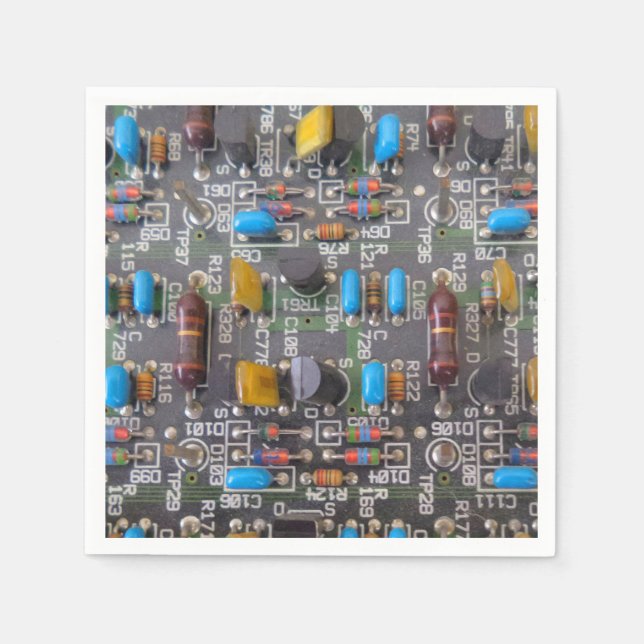 Serviettes en papier à cocktail (Devant)