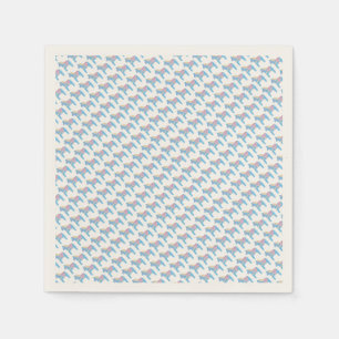 Serviettes en papier baby shower avec Chevaux de D