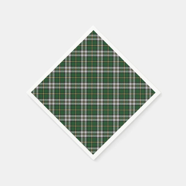serviettes en papier Cape Breton Tartan plaid (Coin)