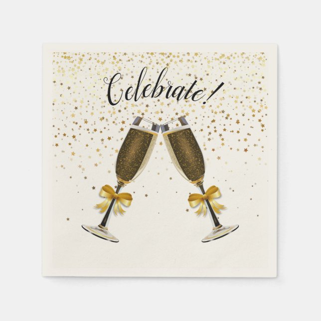 Serviettes en papier Celebrate (Devant)