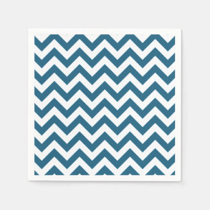 Serviettes en papier Chevron tendance