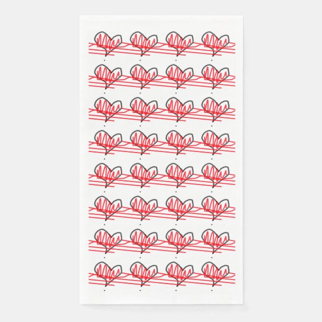 Serviettes en papier client (Devant)