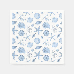 Serviettes en papier Coquillages, Fournitures pour