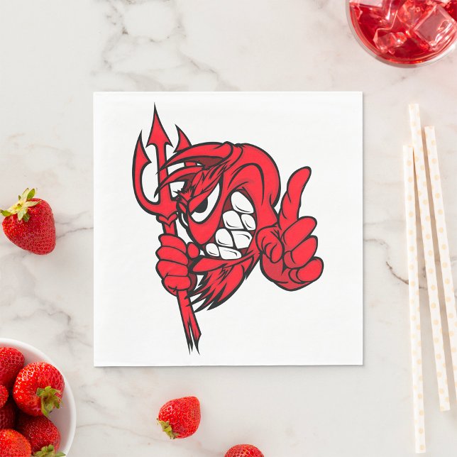 Serviettes en papier créateur Devil (Créateur téléchargé)