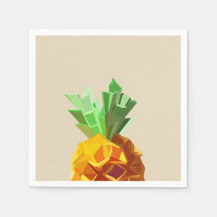 serviettes en papier d'ananas