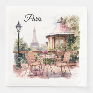 Serviettes en papier de Paris