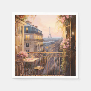 Serviettes en papier de Paris
