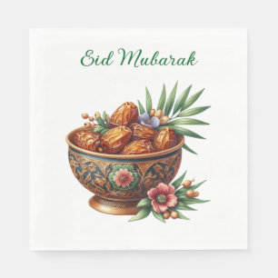 Serviettes en papier - Eid Mubarak Vaisselle